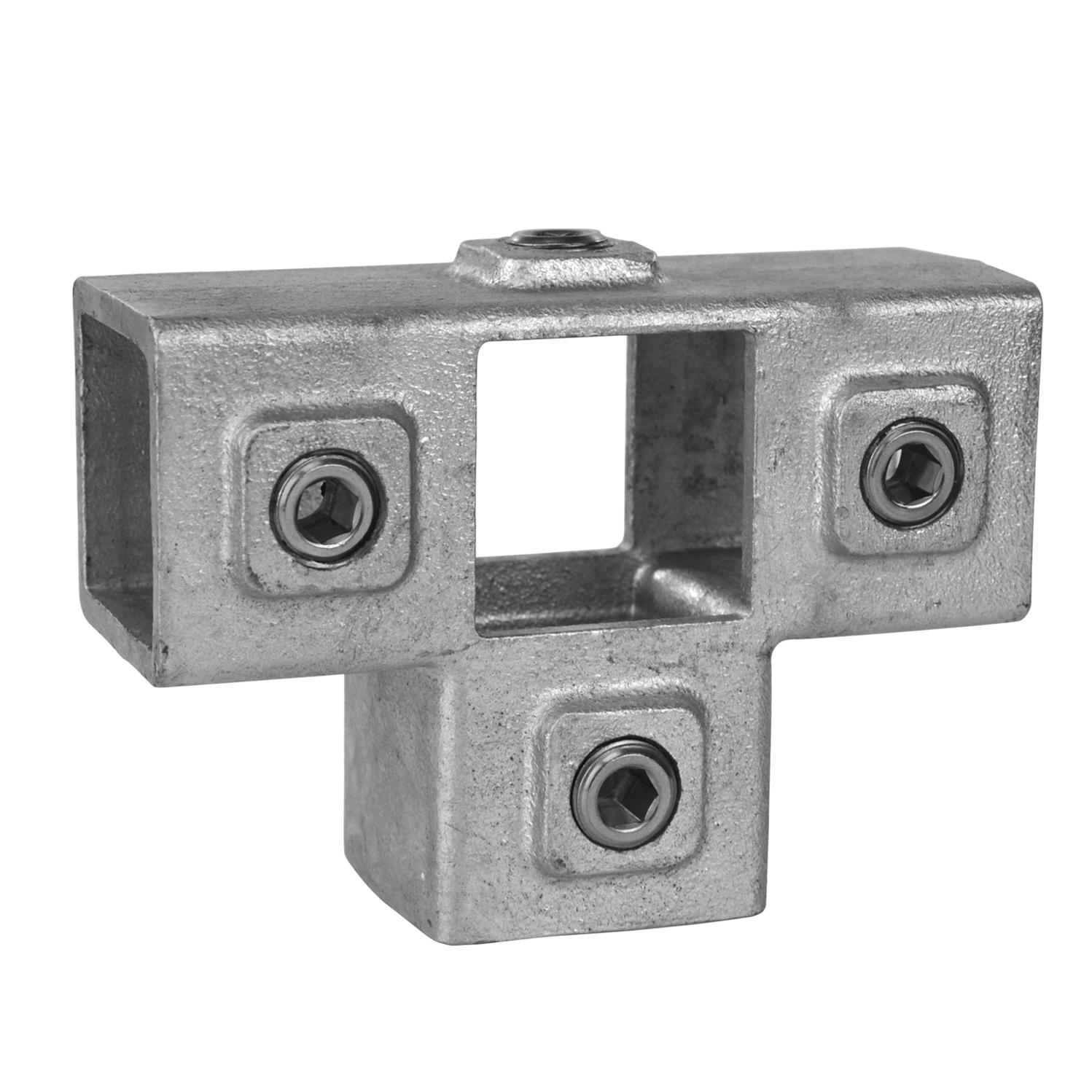Doos T-Stuk met zij-uitgang - vierkant - 40 mm (15 stuks)